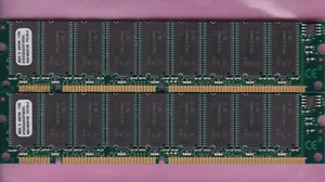 512MB 2x256MB PC-100 MSC 872V32AD3DT4EDG ECC Memory Kit 32Mx72 PC100 SDR Micron - Picture 1 of 2