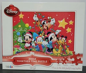 Ceaco Disney "Together Time" A Holiday Tradition 400-Piece Puzzle~ Christmas - Picture 1 of 4