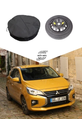 Ersatzrad Notrad Reserverad 16" fur MITSUBISHI SPACE STAR mit Tasche 125/70R16 - Bild 1 von 4