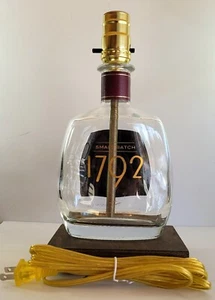 1792 Whiskey Table Desk LAMP Bar Lounge Game Room Liquor Bottle Party Decor - Picture 1 of 4