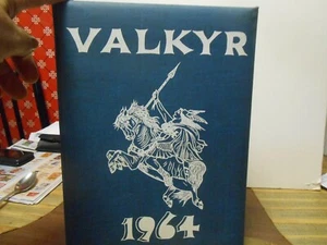 1964 "VALKYR" WESTCHERSTER NEW YORK COMMUNITY COLLEGE YEAR BOOKLOOK WOW - Photo 1/2
