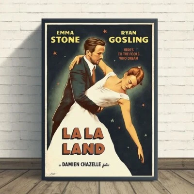 POSTER La La Land Movie Poster  Vintage Retro Art Print - Image 1 of 4