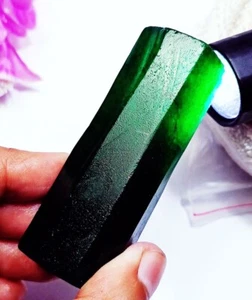 Natural Emerald Rough 442.90+ Ct Certified Loose Gemstone With Free Gift - Picture 1 of 10