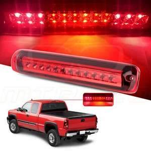 Tercera luz de freno LED con lente roja para Chevy Silverado GMC Sierra 1999-2007 - Imagen 1 de 11