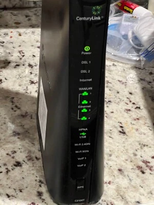 CenturyLink C2100T 802.11AC Modem Router Gigabit DSL Fiber 2.4/5GHz - Image 1 of 3