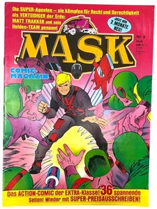 MASK COMIC Magazin Nr.9 - 1988 - Heft - M.A.S.K Vintage - INKgrafix Toys A - Picture 1 of 6