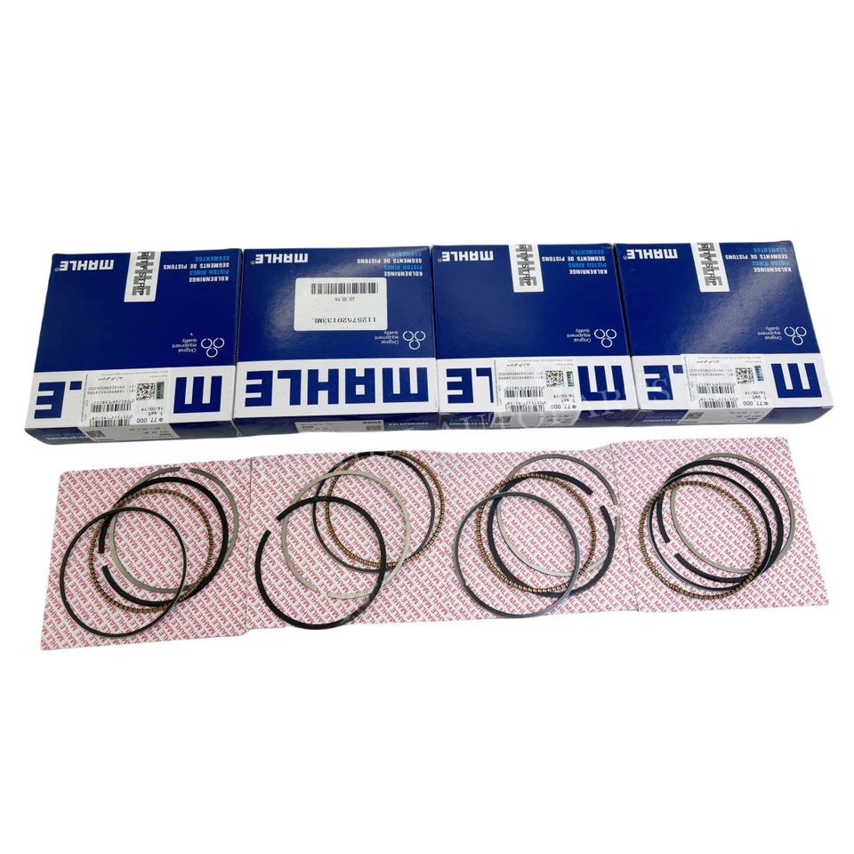 4PCS PISTON RINGS SET FIT FOR MINI R50 | R52 | R53 | COOPER 11257520133 — 第 1/4 张图片