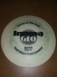 Raven. 1994 "Throw in the dark" GLOW EDITION! 180g Innova Disc Golf Very Rare - Picture 1 of 7