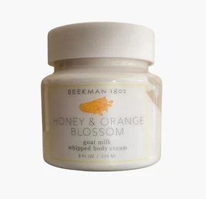 BEEKMAN 1802 CREMA CORPORAL PURA LECHE DE CABRA MIEL Y NARANJA (8 oz/sellada) - Imagen 1 de 1