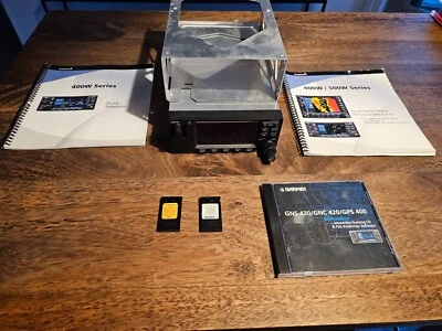 Garmin 400W WAAS GPS P/N 11-01057-11 As Removed Working - Image 1 of 2