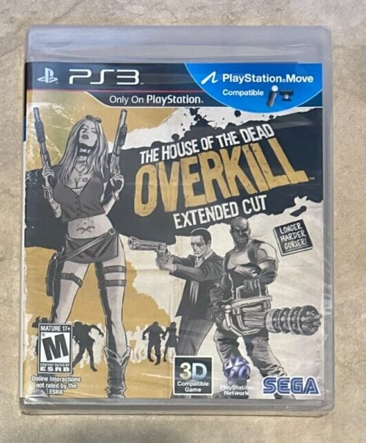 House of Dead Overkill Extended Cut Sony PlayStation 3 NEW Factory Sealed PS3 - Image 1 of 1