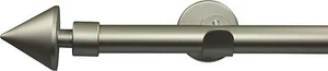 Gardinenstange chrom matt 1,3 m 20 mm 1-läufig Garesa Speer (495) - Bild 1 von 2