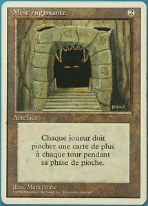 Howling Mine (WB) Revised (FRENCH) HEAVILY PLD Rare CARD (185303) ABUGames - Picture 1 of 2