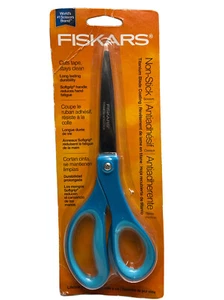 FISKARS NON STICK TITANIUM COATED SCISSORS 8" - Picture 1 of 1