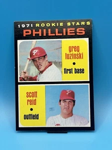 1971 Topps #439 Phillies Rookies Greg Luzinski Scott Reid NM-MT to MINT - Picture 1 of 3