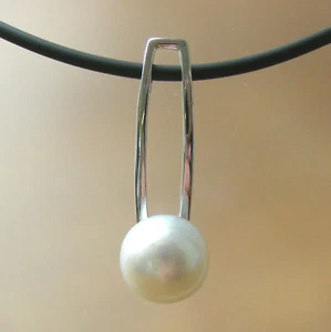 10,7mm! PERLA AUSTRALIANA MAR DEL SUR +COLGANTE ORO 18K +CERTIFICADO - Imagen 1 de 1