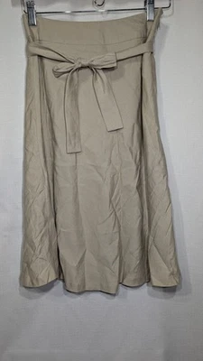 Falda para mujer East Fifth mezcla de lino línea A talla 2P Cottagecore abuela costera Foto 1 de 4