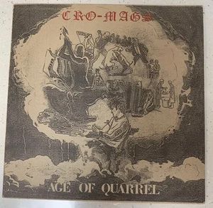 CRO-MAGS AGE OF QUARREL DEMOS 1ST PRESS RED LOGO 1991 NUMBERED 10” VINYL NYHC - Picture 1 of 5