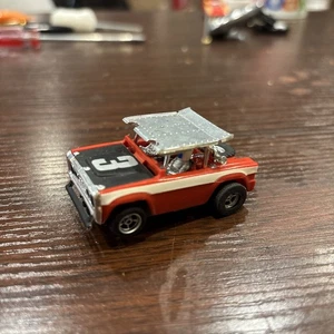 Vintage Aurora AFX Ford Baja Bronco #3 Red/Black Ho Slot Car - Picture 1 of 7