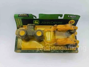 2006 Ertl 1/64 Die Cast John Deere 9520 Tractor w/ 1812C Carryall Scrapers 15709 - Picture 1 of 6