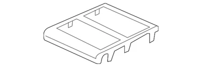 Genuine Audi Trim 4N0-886-745-B-2WO - Image 1 of 2