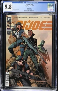 G.I. Joe #12 - David Finch 1:50 Retailer Incentive Variant Cover E - CGC 9.8 - Picture 1 of 2