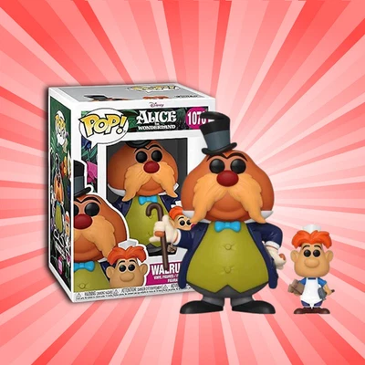 Funko Pop! Alice in the Wonderland Walrus and the Carpenter CE #1070 w/Protector - Image 1 of 4