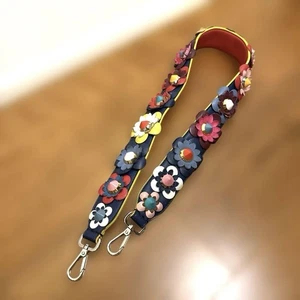 Fendi Strap You Flower Schultertasche Riemen Mehrfarbig Mode Accessoires C037 - Bild 1 von 9