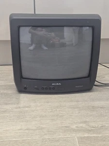 Vintage Retro Alba CRT TV CTV3481BLK Gaming Television 14" inch Screen FREE P&P - Picture 1 of 6