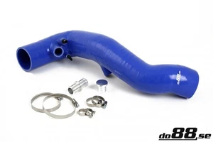 Volvo S60/V70/XC70/S80/XC90 Turbo 3'' Inlet hose Blue - Picture 1 of 3