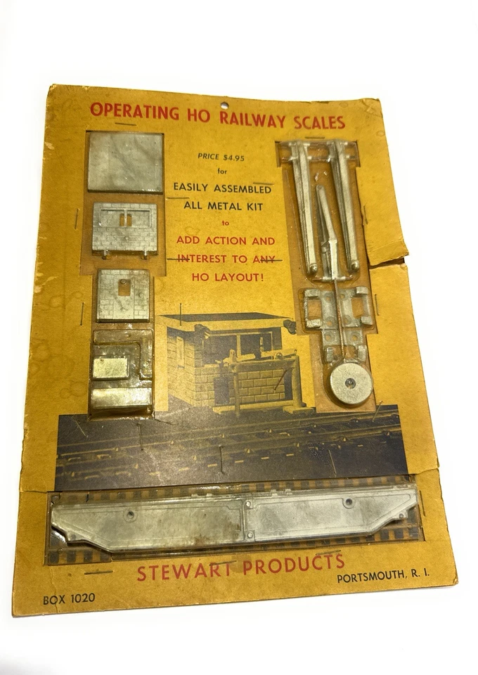 Kit de colección Stewart Products escala HO operativa escala todo metal Foto 1 de 2