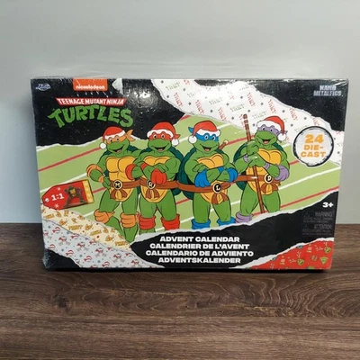 TMNT Teenage Mutant Ninja Turtles 24 Diecast Mini Figuras Calendario de Adviento Sellado Foto 1 de 4