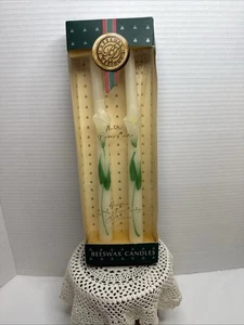 Vintage Bienenwachs Designs Spitzkerzen, 12" Lillys Taper, Handarbeit, 100% natürlich - Bild 1 von 16