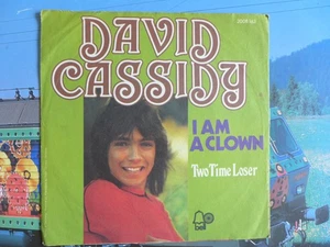 Singlecover Plattenhülle DAVID CASSIDY I AM A CLOWN/ TWO TIME LOSER BELL 2008 1 - Bild 1 von 2
