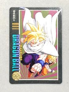 Super Saiyan Goku and Gohan - 219 -  Dragon Ball Visual Adventure Card Japanese - Picture 1 of 2