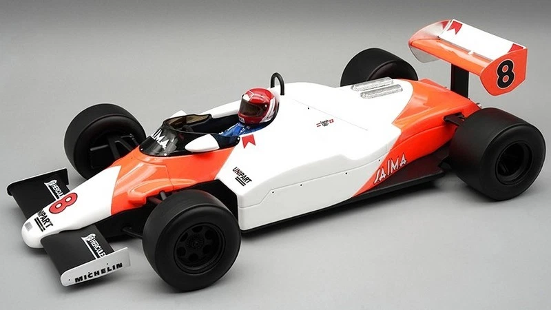 McLaren MP4/1C GP USA 1983 Niki Lauda with driver 1:18 TECNOMODEL TM18-402B - Immagine 1 di 1