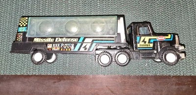Collectible & Rare Buddy L "Missile Defense" Hauler Semi Truck Toy Vehicle 1980 — 第 1/4 张图片