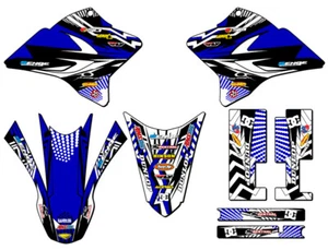 Kit de gráficos TTR 230 MAYHEM 2005-2025 Blue Senge compatible con Yamaha - Imagen 1 de 10