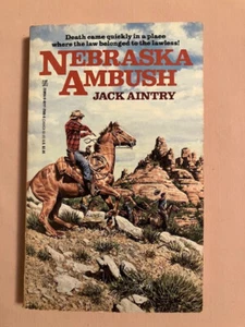 Nebraska Ambush by Jack Aintry (1989, Mass Market Paperback) - Picture 1 of 1