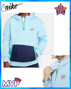 Nike Sportswear Paint Your Future Boys French Terry Hoodie Size 6 - Picture 1 of 5