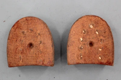 Bota Vaquera De Colección Años 40 50 Cuero Apilado Tacones Marrón Talla 10 años 40 años 50 Foto 1 de 4