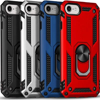 For iPhone SE 8 7 6S Plus 2020 Case Phone Cover Shockproof + Tempered Glass - Image 1 of 4