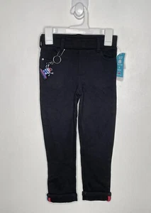 Garanimals Ponte Knit Pants Boys Size 4 Pull On Stretch Skinny Black Keychain - Picture 1 of 4