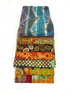 Kantha Cotton Quilt Wholesale lot Kantha Throw Kantha Bedspread Vintage Kantha - Picture 1 of 10