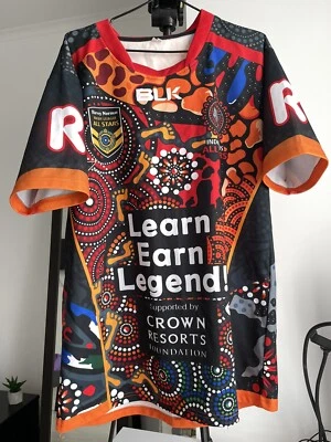 Футболка BLK NRL HARVEY NORMAN All Stars Rugby League размер XL - Изображение 1 из 4