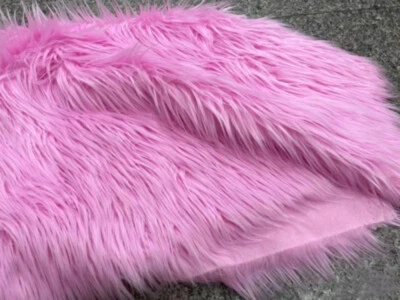 Tela de piel sintética felpa material de piel de lana mongola falsa para ropa sombrero 50x170 cm Foto 1 de 4