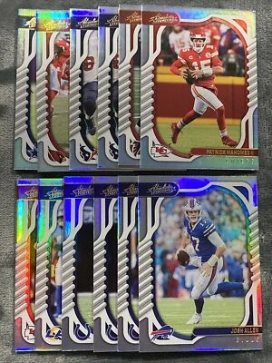 2022 Panini Absolute Football HOBBY SILVER SPECTRUM PARALLEL You Choose! READ* - Image 1 of 4
