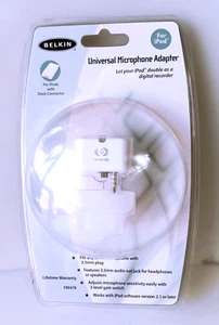 BELKIN UNIVERSAL MICROPHONE ADAPTER FOR IPOD - Picture 1 of 3