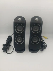 Logitech X530 Speakers Left & Right - Picture 1 of 8