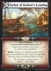 Legend of the Five Rings L5R CCG TA Torn Asunder Harbor of Kalani's Landing - Bild 1 von 1
